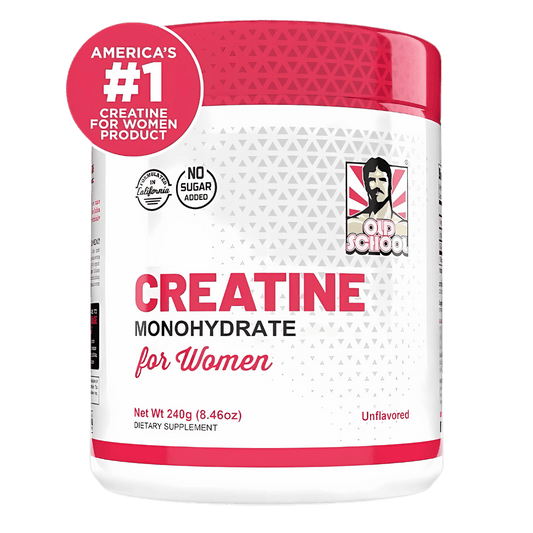Creatina Monohidratada - Old School I - Importada 🇺🇸 CR