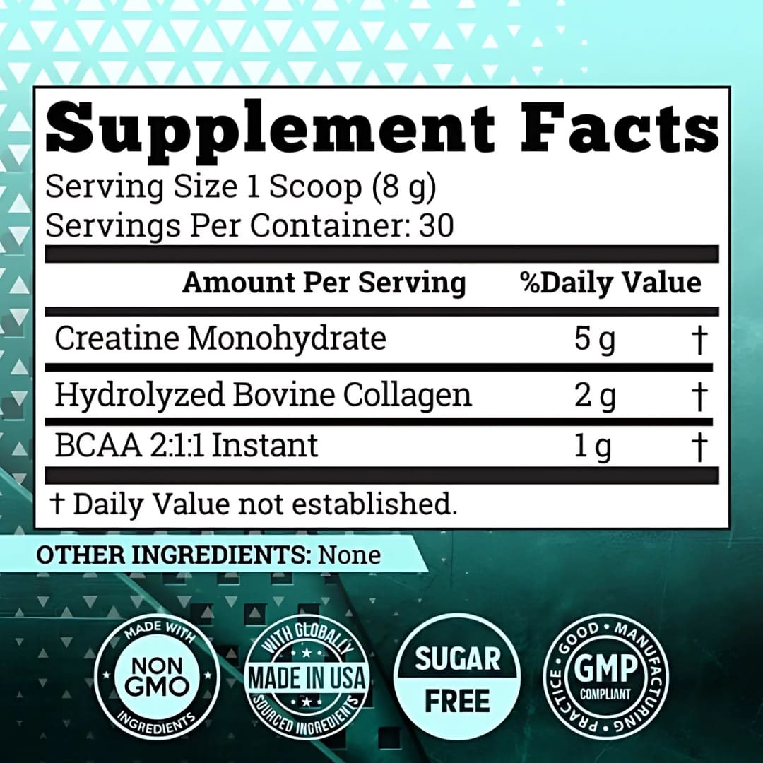 Creatina Monohidratada - Old School II - Importada 🇺🇸 ST