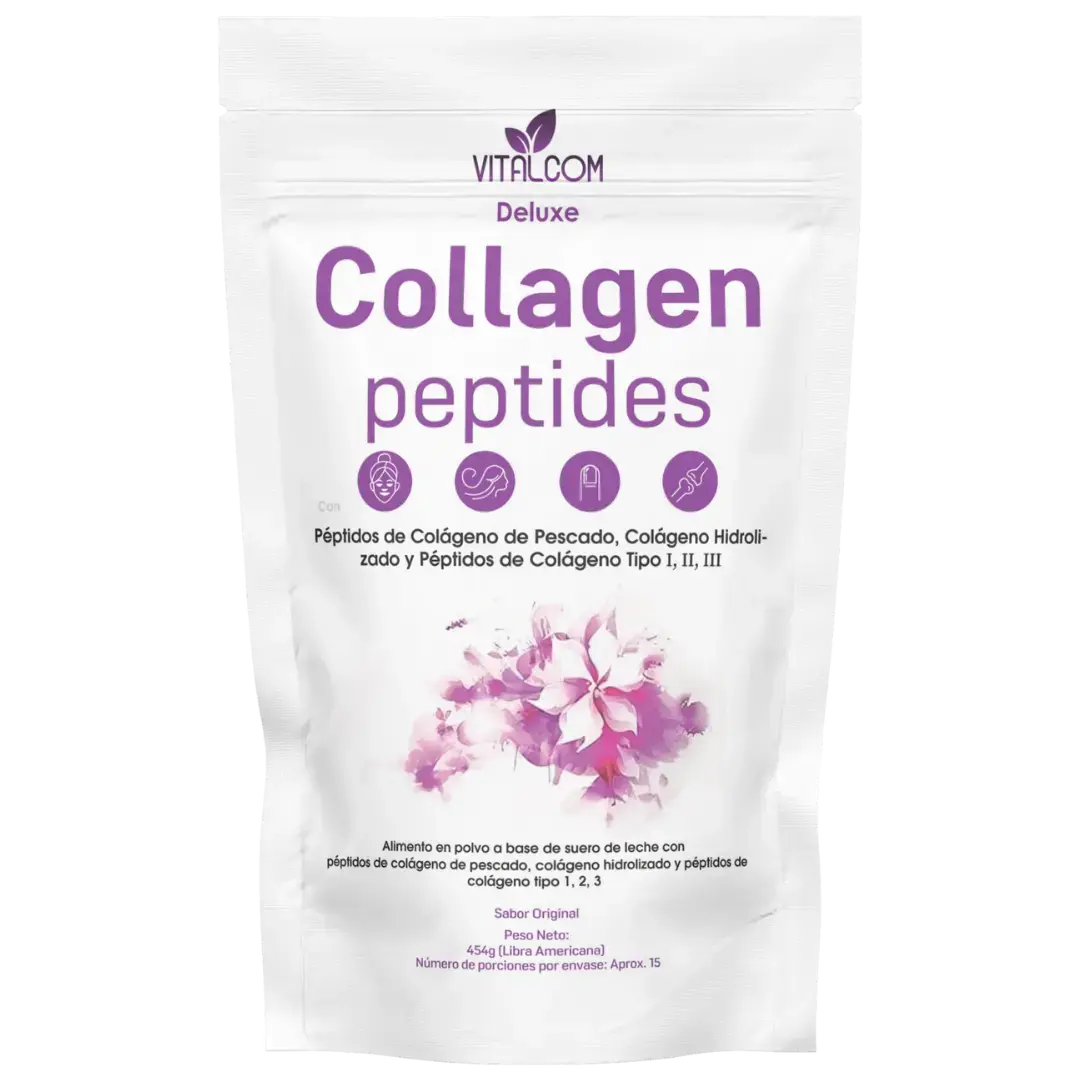 Multi Collagen Peptides Deluxe 8 en 1  Original - 1 Libra Glamurify