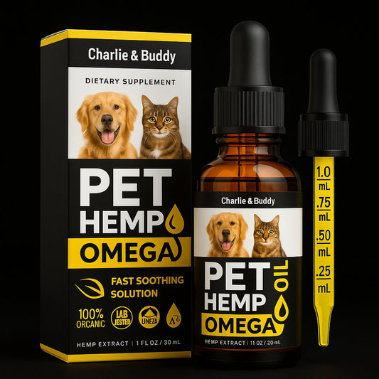 Pet Oil Omega - Charlie & Buddy